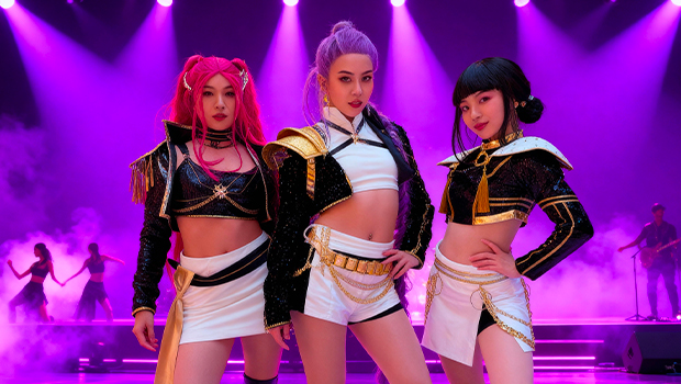 Rencontre avec les Huntrix !